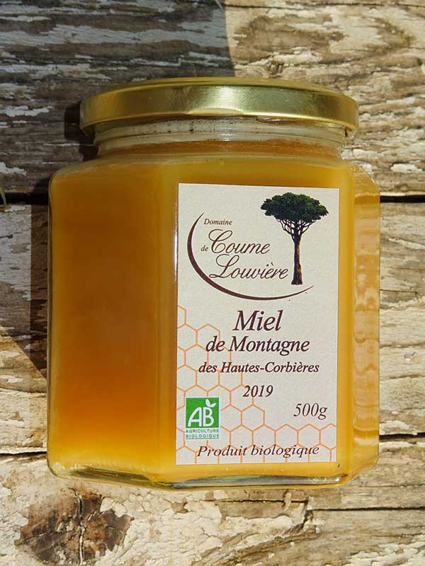 Miel de Montagne Hautes-Corbières Bio 500g