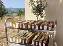 Vente directe de miel à la ferme sur Pomas dans l'Aude